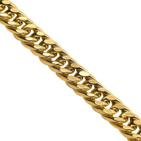 Thumbnail for Hollow Cuban Link Chain 10K Yellow Gold 6.75 MM