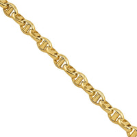 Thumbnail for 10K Yellow Gold Concave Anchor Link Chain 4.5 mm