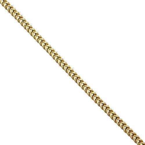 10k Yellow Gold  Franco Chain 3 mm