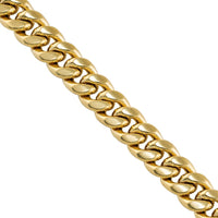 Thumbnail for 10k Yellow Gold Miami Cuban Chain 7.5 mm