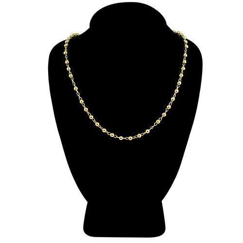 14K Yellow Gold Ball Bead Chain 3mm