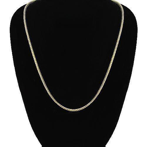 14K Yellow Gold Chain 1 mm