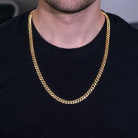 Thumbnail for 14k Yellow Gold Cuban Chain 7 mm