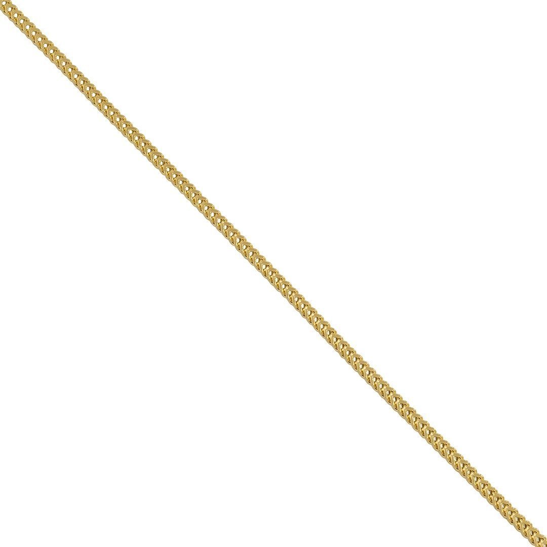 14k Yellow Gold Franco Chain 2.5 mm