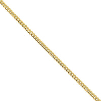 Thumbnail for 14K Yellow Solid Gold Cuban Chain 3 mm