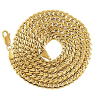 Thumbnail for 14K Yellow Solid Gold Cuban Chain 3 mm