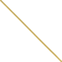 Thumbnail for 14k Yellow Solid Gold Cuban Link Chain 2.5 mm