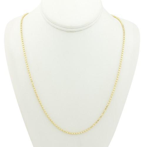 Ball Chain in 10k Yellow Gold 2.5 mm