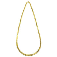 Thumbnail for Mens Hollow Cuban Link Chain in 10k Gold 34 inches