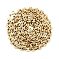 Thumbnail for Puff Link Chain in 14k Yellow Gold 6 mm